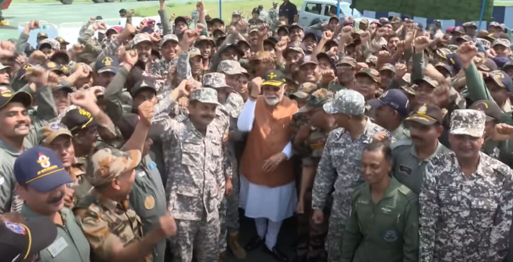 narendra modi pm modi indian air force adampur airbase operation sindoor after pahalgam attack india pakistan operation keller